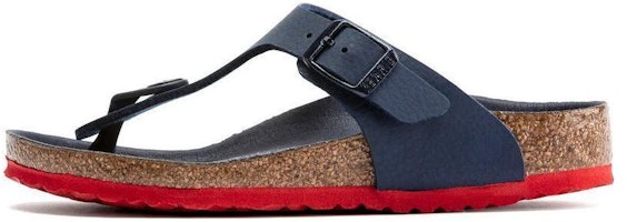 (Preschool) Birkenstock Thong Sandal 'Blue Red Narrow Edition' 1022214 (Preschool) Birkenstock Thong Sandal 'Blue Red Narrow Edition' 1022214