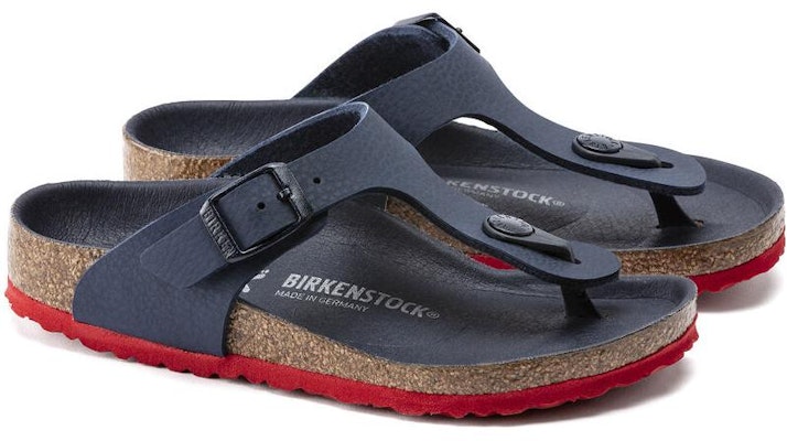 (Preschool) Birkenstock Thong Sandal 'Blue Red Narrow Edition' 1022214 Lookbook (Preschool) Birkenstock Thong Sandal 'Blue Red Narrow Edition' 1022214