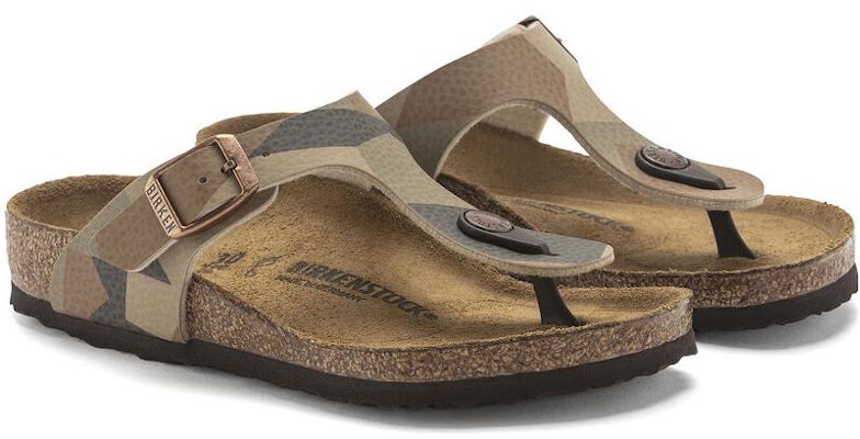 (Preschool) Birkenstock Thong Sandal Narrow 'Camouflage Brown' 1024727 Lookbook (Preschool) Birkenstock Thong Sandal Narrow 'Camouflage Brown' 1024727