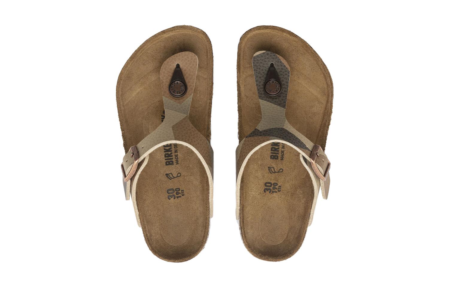 Shop (PS) Birkenstock Sandalia Tipo Tanga Estrecha 'Camuflaje Marrón' 1024727