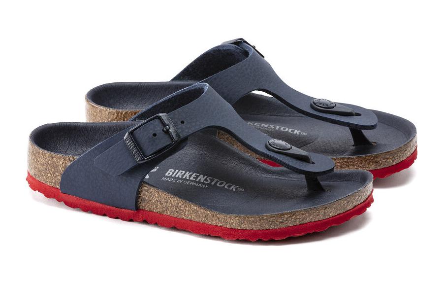 Lookbook (PS) ビルケンシュトック トングサンダル スタンダードエディション 'ブルーレッド' 1022156
