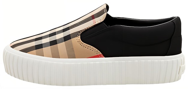 (PS) Sneakers Slip-On Burberry Erwin Vintage 'Coklat' 8015278 Buy (PS) Sneakers Slip-On Burberry Erwin Vintage 'Coklat' 8015278