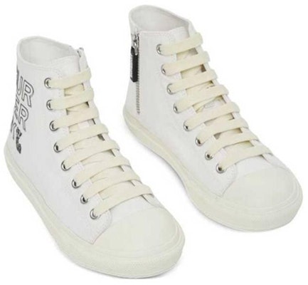 (Preschool) Burberry High-Top Canvas 'Fashion White' 80547561 Order (Preschool) Burberry High-Top Canvas 'Fashion White' 80547561