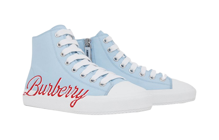 Order (PS) Zapatillas Altas de Lona Burberry 'Blue Zip' Moda. 80627431