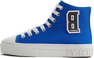 (Preschool) Burberry High-Top Canvas Sneaker 'Blue' 80693101 (Preschool) Burberry High-Top Canvas Sneaker 'Blue' 80693101