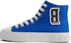 Buy (Preschool) Burberry High-Top Canvas Sneaker 'Blue' 80693101