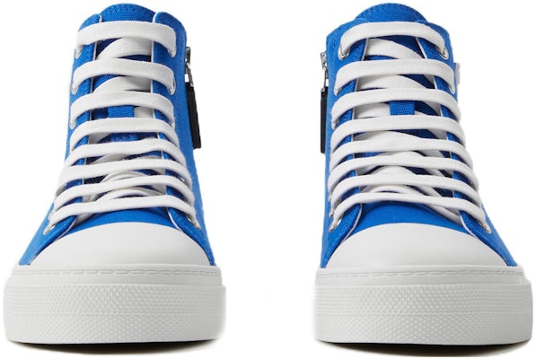 (PS) Sneaker Kanvas Tinggi Burberry 'Biru' 80693101 Lookbook (PS) Sneaker Kanvas Tinggi Burberry 'Biru' 80693101