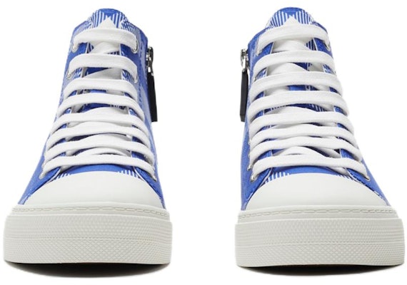 (PS) Zapatillas Altas de Lona Burberry 'Azules' 80789231 Lookbook (PS) Zapatillas Altas de Lona Burberry 'Azules' 80789231