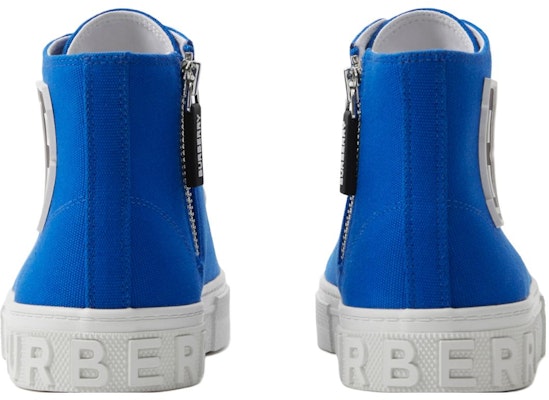 (PS) Sneaker Kanvas Tinggi Burberry 'Biru' 80693101 Shop (PS) Sneaker Kanvas Tinggi Burberry 'Biru' 80693101