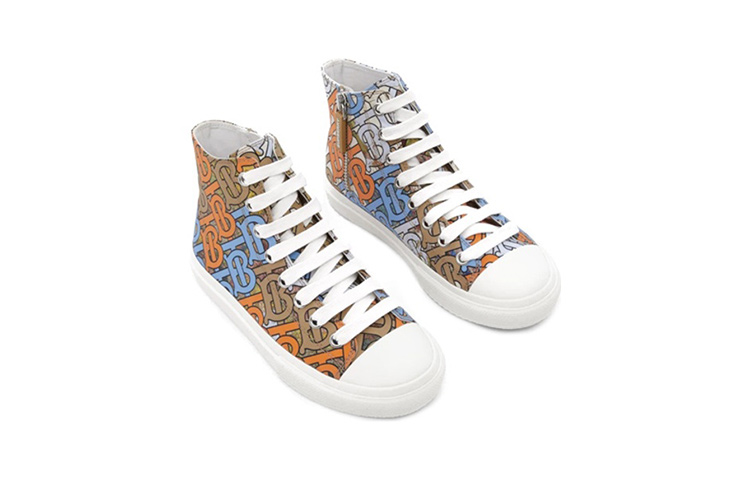 Order (PS) Burberry 高筒繫帶鞋『字母印花多彩』 80626851