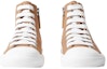 Lookbook (Preschool) Burberry High-Top Lace-Up Sneakers 'Light Brown Logo' 80627451