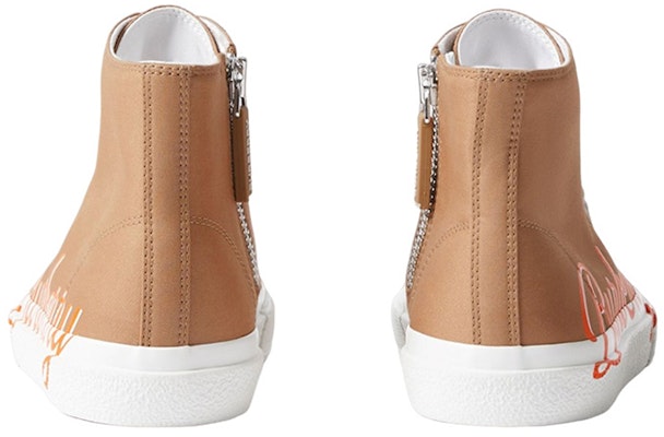 (Preschool) Burberry High-Top Lace-Up Sneakers 'Light Brown Logo' 80627451 Shop (Preschool) Burberry High-Top Lace-Up Sneakers 'Light Brown Logo' 80627451