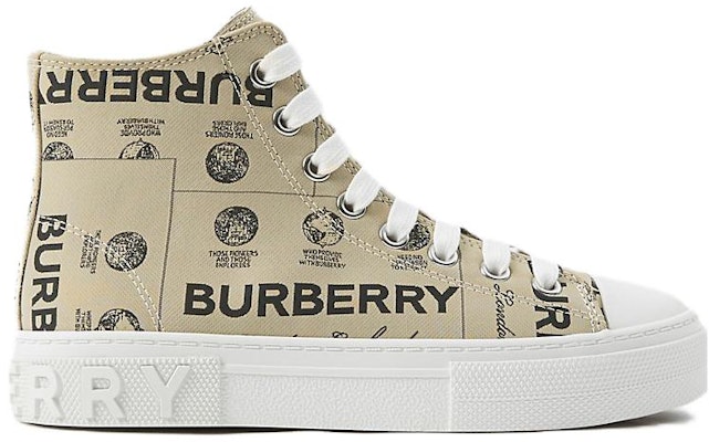 (Preschool) Burberry High-Top Sneaker 'Archive Beige' 80693141 Order (Preschool) Burberry High-Top Sneaker 'Archive Beige' 80693141
