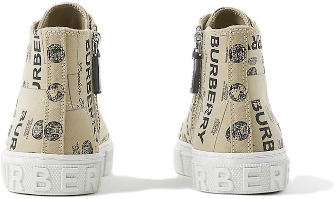 (Preschool) Burberry High-Top Sneaker 'Archive Beige' 80693141 Shop (Preschool) Burberry High-Top Sneaker 'Archive Beige' 80693141