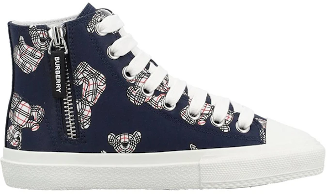 (PS) バーバリー ハイトップスニーカー 'ブルー ホワイト ブラック' 80545871 Order (PS) バーバリー ハイトップスニーカー 'ブルー ホワイト ブラック' 80545871