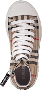 (PS) (學齡前)Burberry高筒運動鞋經典白色棕色款 80665991 80665991 Purchase (PS) (學齡前)Burberry高筒運動鞋經典白色棕色款 80665991 80665991