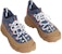 (Preschool) Burberry Knit Nylon Lace-Up 'Blue' 80446231