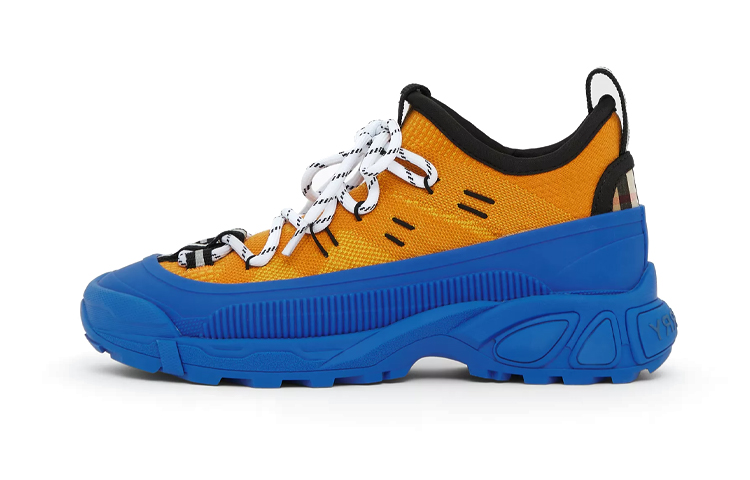 (Preschool) Burberry Knit Nylon Sneaker 'Blue Yellow' 80491311