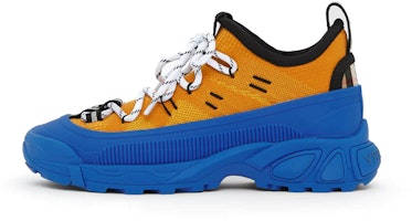 (Preschool) Burberry Knit Nylon Sneaker 'Blue Yellow' 80491311 (Preschool) Burberry Knit Nylon Sneaker 'Blue Yellow' 80491311
