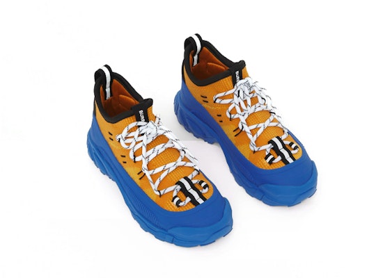 (Preschool) Burberry Knit Nylon Sneaker 'Blue Yellow' 80491311 Order (Preschool) Burberry Knit Nylon Sneaker 'Blue Yellow' 80491311
