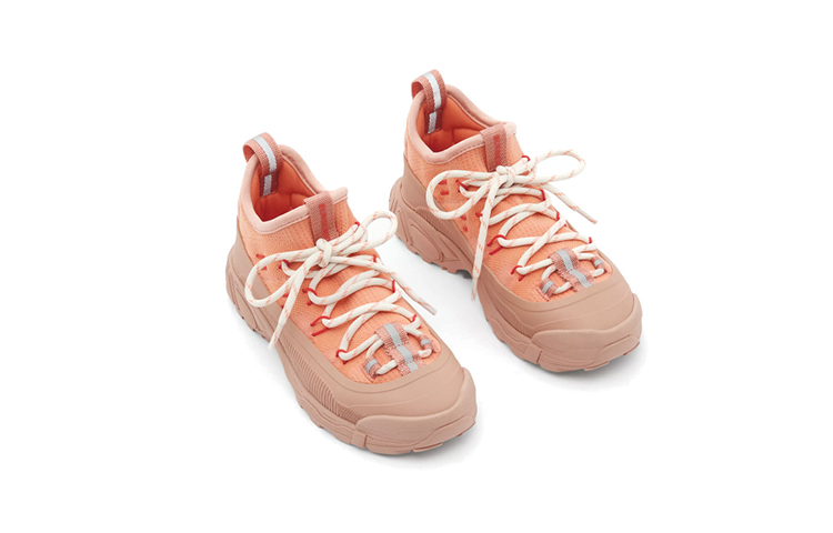 Lookbook (PS) Zapatillas Burberry Knit Nylon 'Rosa Marrón' 80491511