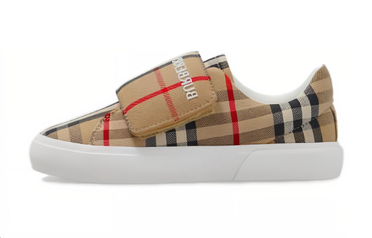 (Preschool) Burberry Low-Top ' Sneaker 'Comfortable Versatile Brown' 80790751