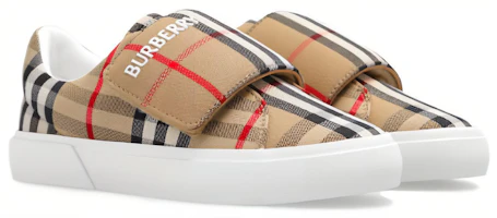 Lookbook (Preschool) Burberry Low-Top ' Sneaker 'Comfortable Versatile Brown' 80790751