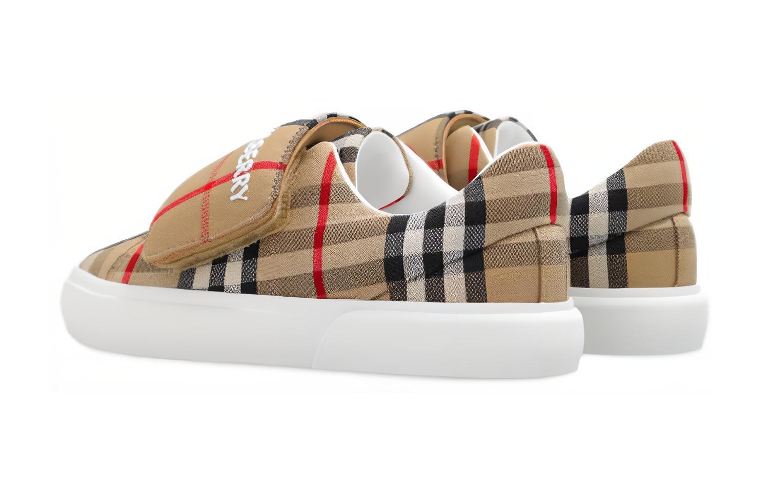 Shop (PS) （學前班）Burberry 低幫運動鞋'舒適百搭棕色' 80790751 80790751