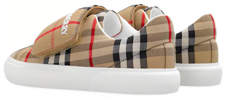 Shop (Preschool) Burberry Low-Top ' Sneaker 'Comfortable Versatile Brown' 80790751