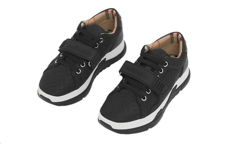 (PS) Burberry Low-Top Sneaker 'Black Nylon Logo' 圖 3