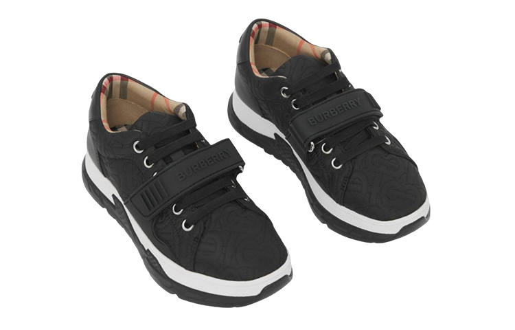 (PS) Burberry Low-Top Sneaker 'Black Nylon Logo' 圖 4