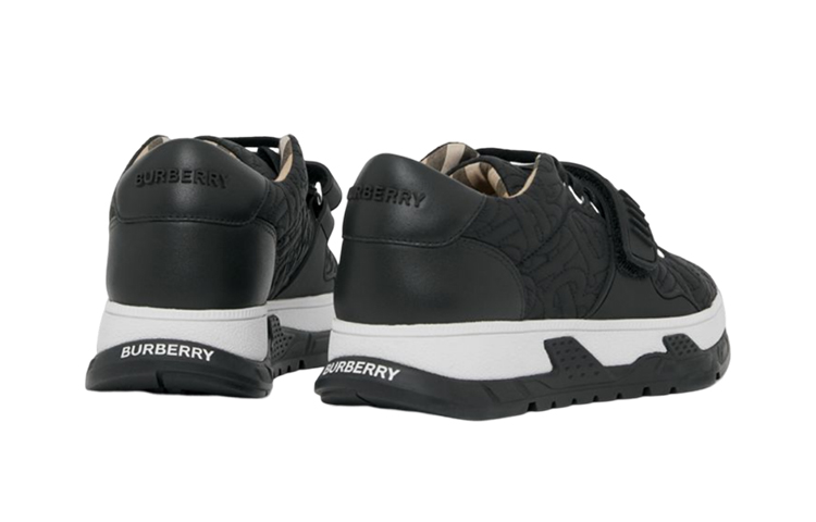 (PS) Burberry Low-Top Sneaker 'Black Nylon Logo' 圖 5