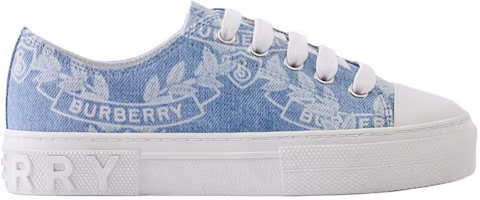 Order (PS) (學齡前)Burberry 低幫運動鞋‘藍白橡葉徽章’80693041 80693041