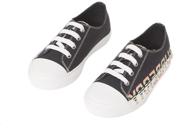 (Preschool) Burberry Low-Top Sneaker 'Icon Stripe Logo Print Black' 80409811 Lookbook (Preschool) Burberry Low-Top Sneaker 'Icon Stripe Logo Print Black' 80409811