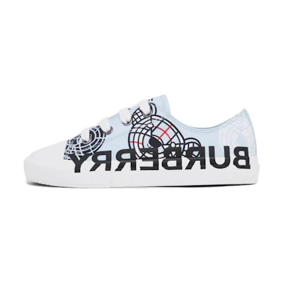 (PS) Burberry Low-Top Sneaker 'Light Blue Print'