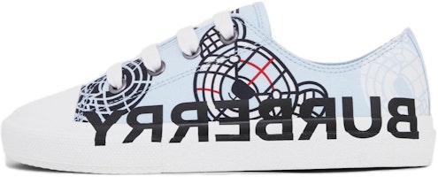 (Preschool) Burberry Low-Top Sneaker 'Light Blue Print' 80627501 (Preschool) Burberry Low-Top Sneaker 'Light Blue Print' 80627501