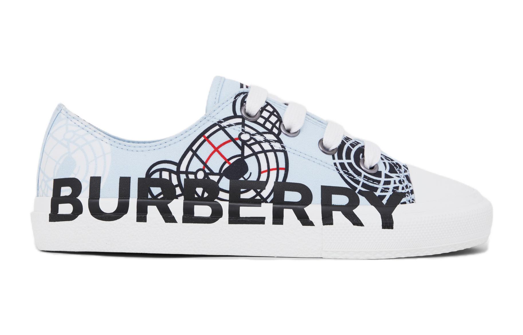 Order (PS) Zapatillas Burberry Low-Top 'Estampado Azul Claro'. 80627501