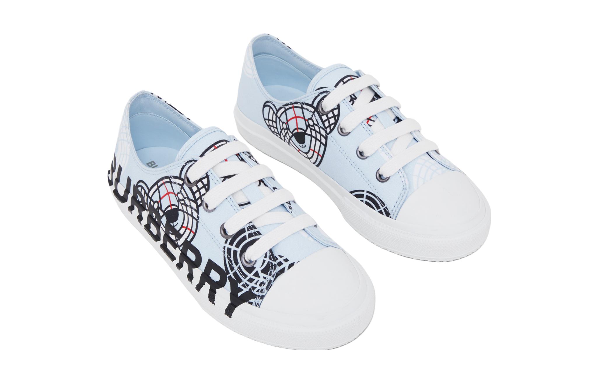 Lookbook (PS) Zapatillas Burberry Low-Top 'Estampado Azul Claro'. 80627501