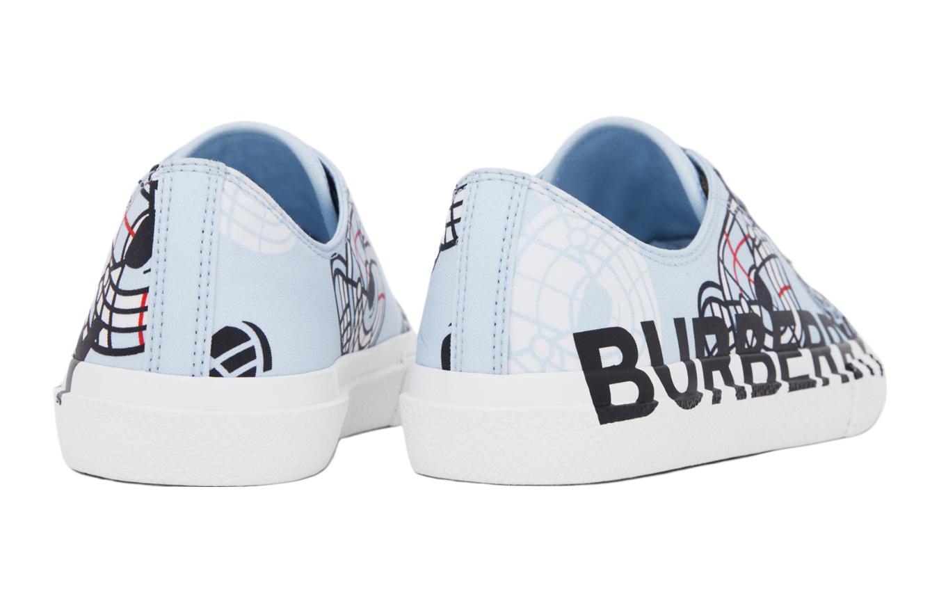 Shop (PS) Zapatillas Burberry Low-Top 'Estampado Azul Claro'. 80627501