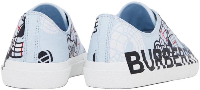 (PS) Zapatillas Burberry Low-Top 'Estampado Azul Claro'. 80627501 Shop (PS) Zapatillas Burberry Low-Top 'Estampado Azul Claro'. 80627501