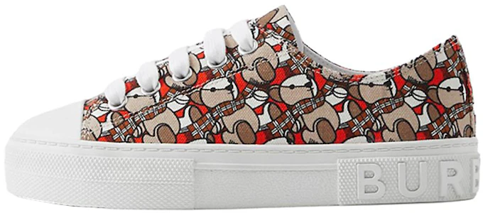 (PS) 버버리 로우탑 스니커즈 '테디베어 프린트 - 레드 오렌지' 80693031 Buy (PS) 버버리 로우탑 스니커즈 '테디베어 프린트 - 레드 오렌지' 80693031