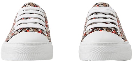 (PS) Zapatillas Burberry Bajas 'Estampado Oso Teddy - Rojo Naranja' 80693031 Lookbook (PS) Zapatillas Burberry Bajas 'Estampado Oso Teddy - Rojo Naranja' 80693031