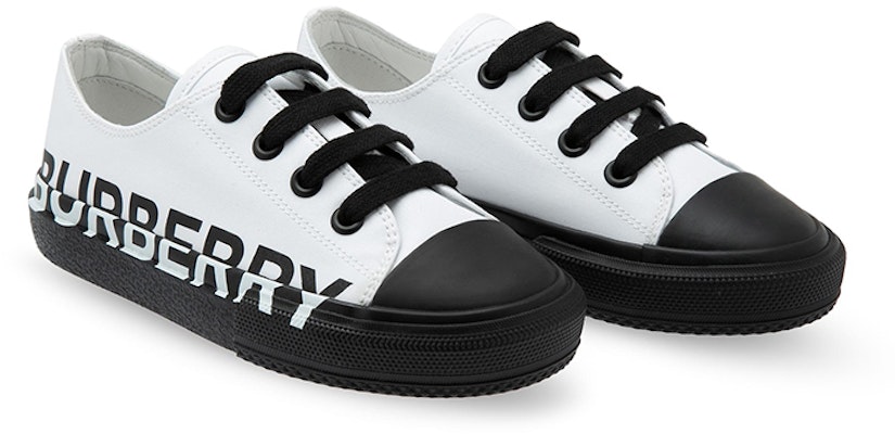 (Preschool) Burberry Low Top 'Black White' 80106371 Shop (Preschool) Burberry Low Top 'Black White' 80106371