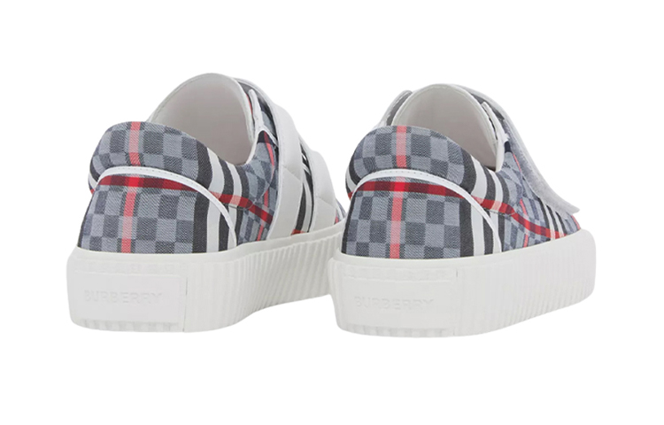 (PS) Burberry Low Top 'Grey Red White' 圖 5