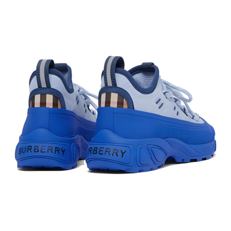 Lookbook (PS) 博柏利蓝色尼龙针织运动鞋 80544371