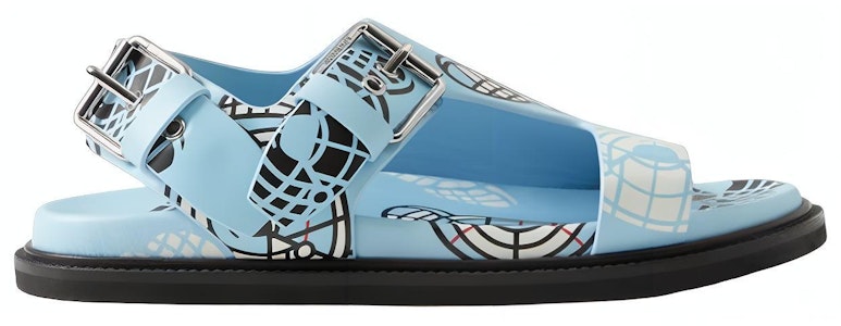(PS) 博柏利印花搭扣凉鞋 '蓝色时尚' 80627571 Order (PS) 博柏利印花搭扣凉鞋 '蓝色时尚' 80627571