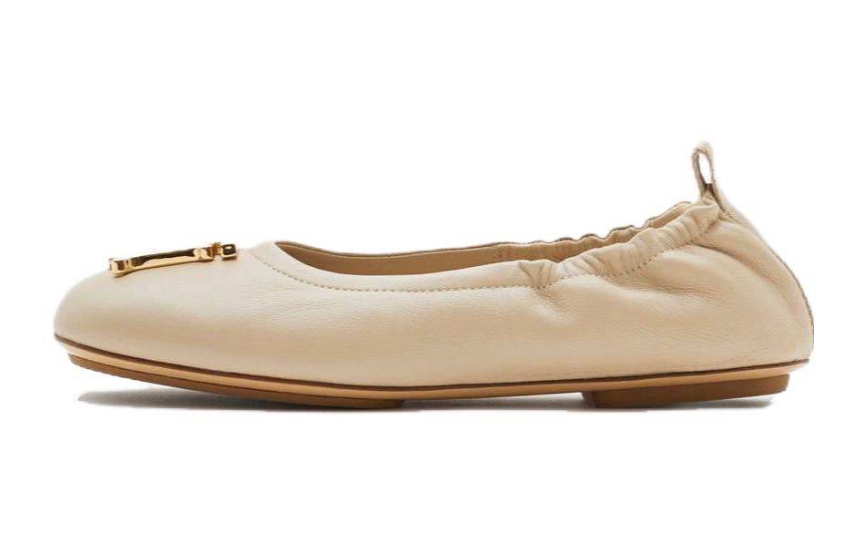 Buy (PS) （幼児向け）バーバリー ラウンドトゥ スリッポン「ソフトイエロータン」80666091 80666091