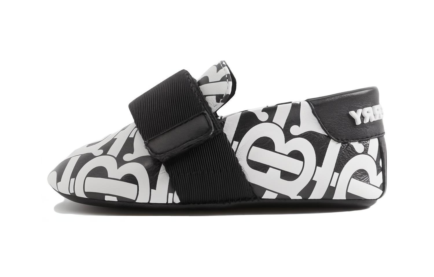 Buy (PS) 博柏利圆头休闲鞋 '黑色' 80692401