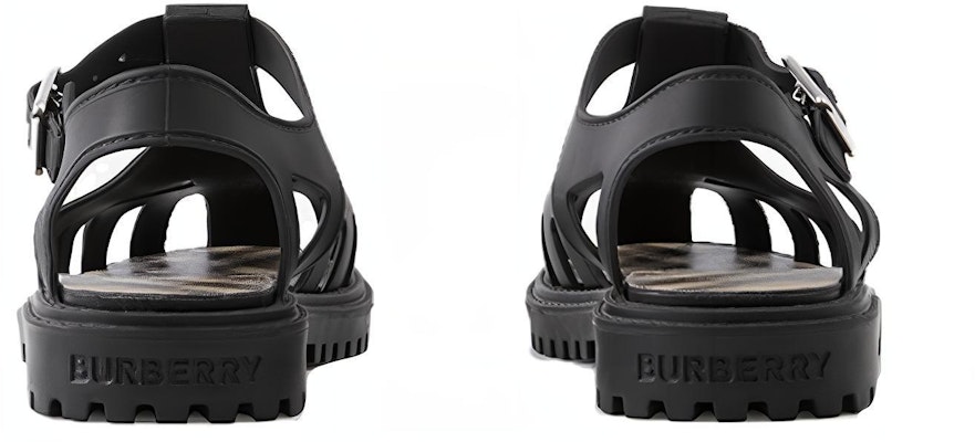 (Preschool) Burberry Round Toe Sandals 'Black Fashion' 80697141 Purchase (Preschool) Burberry Round Toe Sandals 'Black Fashion' 80697141