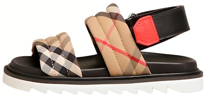 (Preschool) Burberry Sandal 'Comfortable Black' 8037064 (Preschool) Burberry Sandal 'Comfortable Black' 8037064